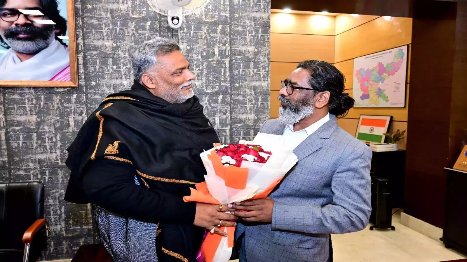 सांसद पप्पू यादव ने झारखण्ड के मुख्यमंत्री हेमन्त सोरेन से की Z+ Security की मांग !