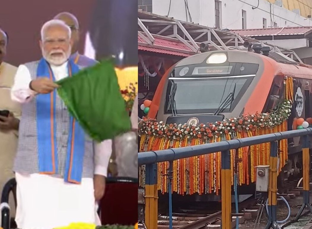 Patliputra–Gorakhpur Vande Bharat Express शुरू: पीएम मोदी ने सिवान से दिखाई हरी झंडी, सफ़र होगा और आरामदायक |