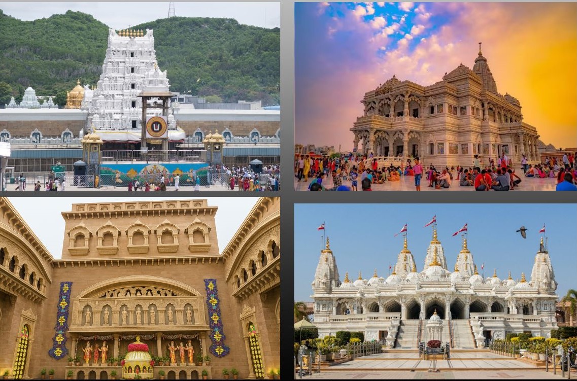 Ranchi Durga Puja Pandal 2025: रांची में बन रहे भव्य पूजा पंडाल, कहीं तिरुपति बालाजी तो कहीं प्रेम मंदिर का नजारा