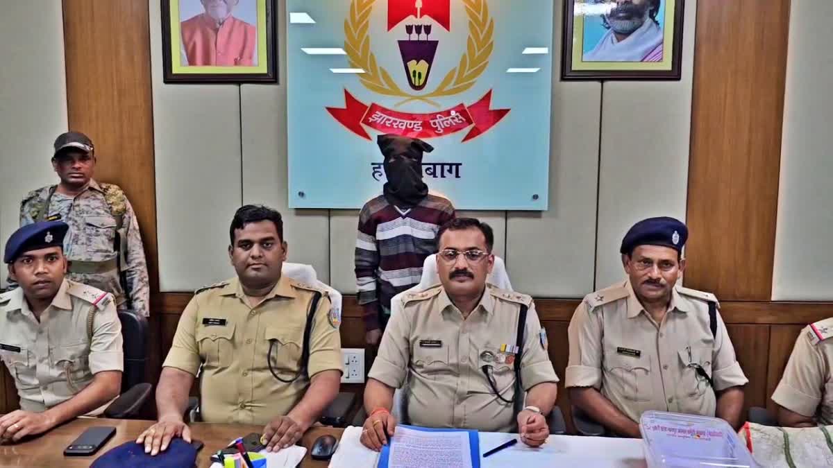 हजारीबाग में पकड़ा गया हार्डकोर नक्सली सुनील गंझू, बेलतू नरसंहार समेत 54 मुकदमे दर्ज |