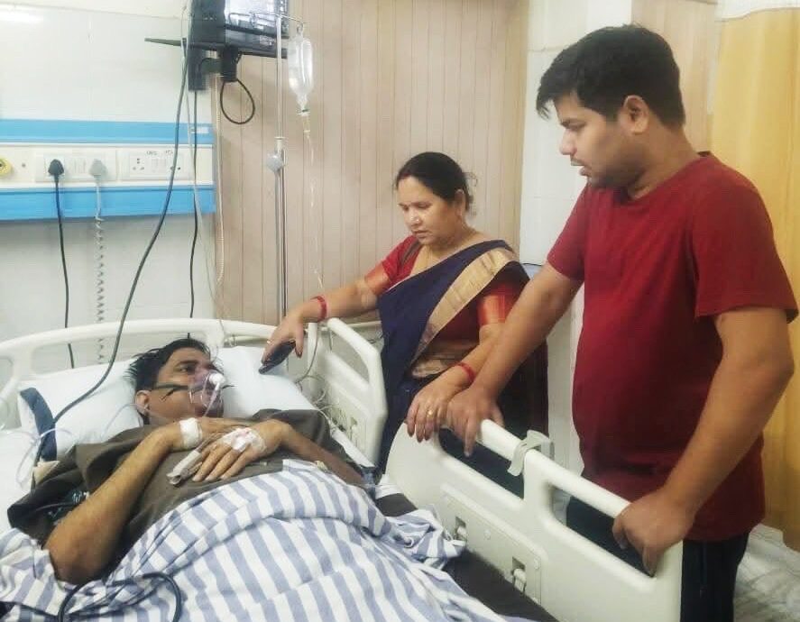 भाजपा विधायक सतेंद्र नाथ तिवारी की तबीयत बिगड़ी, दिल्ली के निजी अस्पताल में भर्ती — हालत स्थिर |