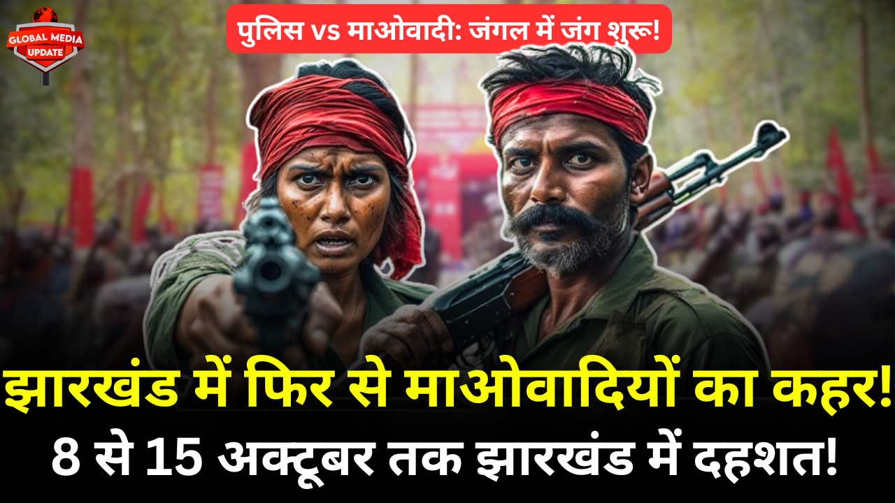 माओवादी मनाएंगे प्रतिरोध सप्ताह, झारखंड में अलर्ट! पुलिस ने सभी जिलों को सतर्क रहने का निर्देश |