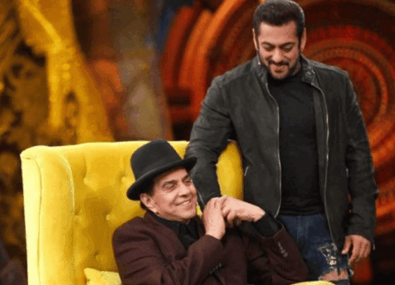 धर्मेंद्र को याद कर भावुक हुए सलमान खान:बिग बॉस-19 के मंच पर कहा- ये हफ्ता आंसुओं के साथ गुजरा, काश ये हफ्ता होस्ट न करता