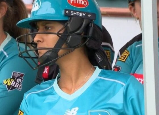 वर्ल्डकप जीतने के बाद जेमिमा की WBBL में खराब शुरुआत:मेलबर्न रेनेगेड्स के खिलाफ 6 रन बनाकर आउट, ब्रिस्बेन हीट 7 विकेट से हारी