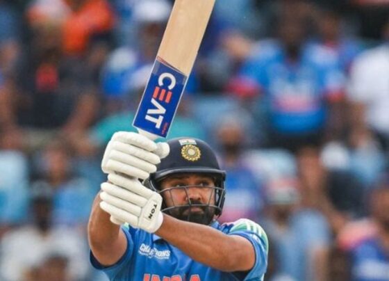 रोहित शर्मा बिना खेले फिर वनडे के नंबर-1 बल्लेबाज:डेरिल मिचेल को पीछे छोड़ा, टॉप-10 में चार भारतीय