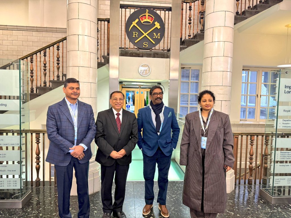 लंदन में सीएम हेमंत सोरेन का बयान: आर एंड डी आधारित औद्योगिक विकास की ओर अग्रसर झारखंड |