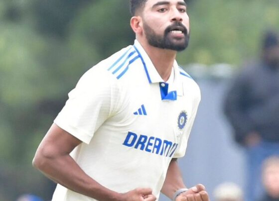 रणजी ट्रॉफी 7वां राउंड- सिराज को 4 विकेट:होमग्राउंड पर MP 187 पर ऑलआउट; कर्नाटक के लिए खेलने उतरे राहुल और प्रसिद्ध