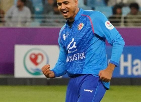 मुजीब की टी-20 इंटरनेशनल में पहली हैट्रिक:अफगानिस्तान ने वेस्टइंडीज को 39 रन से हराया, सीरीज अपने नाम की