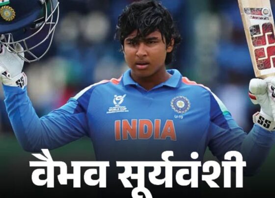 वैभव का अंडर-19 वर्ल्ड कप फाइनल में हाईएस्ट स्कोर:एक पारी में सबसे ज्यादा छक्के लगाए; 55 बॉल पर सेकंड फास्टेस्ट सेंचुरी भी लगाई