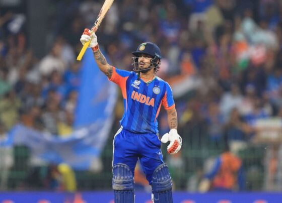 ईशान किशन टी-20 ICC बैटर रैंकिंग के टॉप 10 में:17 पायदान की छलांग लगाई, पाकिस्तान के खिलाफ 77 रन की आतिशी पारी का फायदा