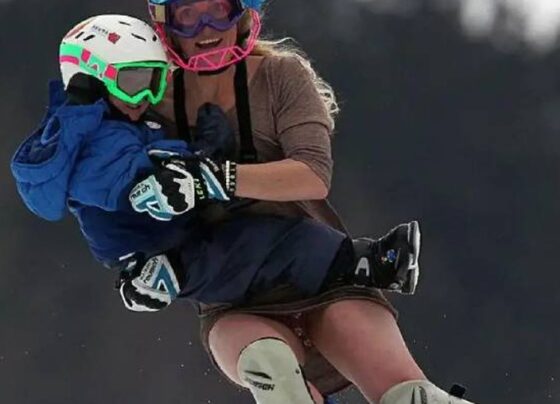 इटली में विंटर ओलिंपिक शुरू, 92 देश ले रहे हिस्सा:15 साल पहले गोद में लेकर की थी स्कीइंग, अब उसी बेटे के साथ विंटर ओलिंपिक में रचेंगीं इतिहास