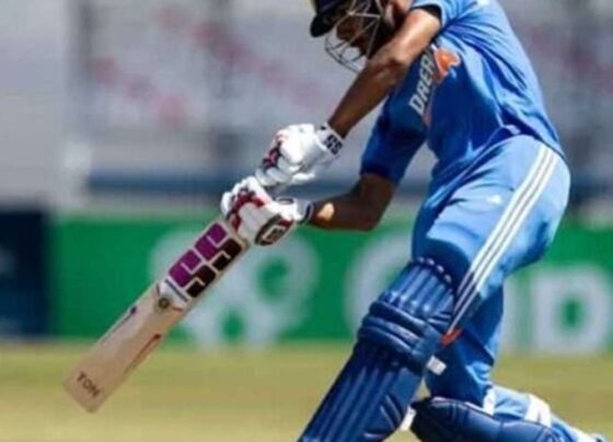 U-19 वर्ल्ड कप फाइनल में हरियाणवी कनिष्क का शानदार प्रदर्शन:आखिरी ओवर में 18 रन बना स्कोर 400 पार पहुंचाया, इंग्लिश कप्तान का विकेट भी चटकाया