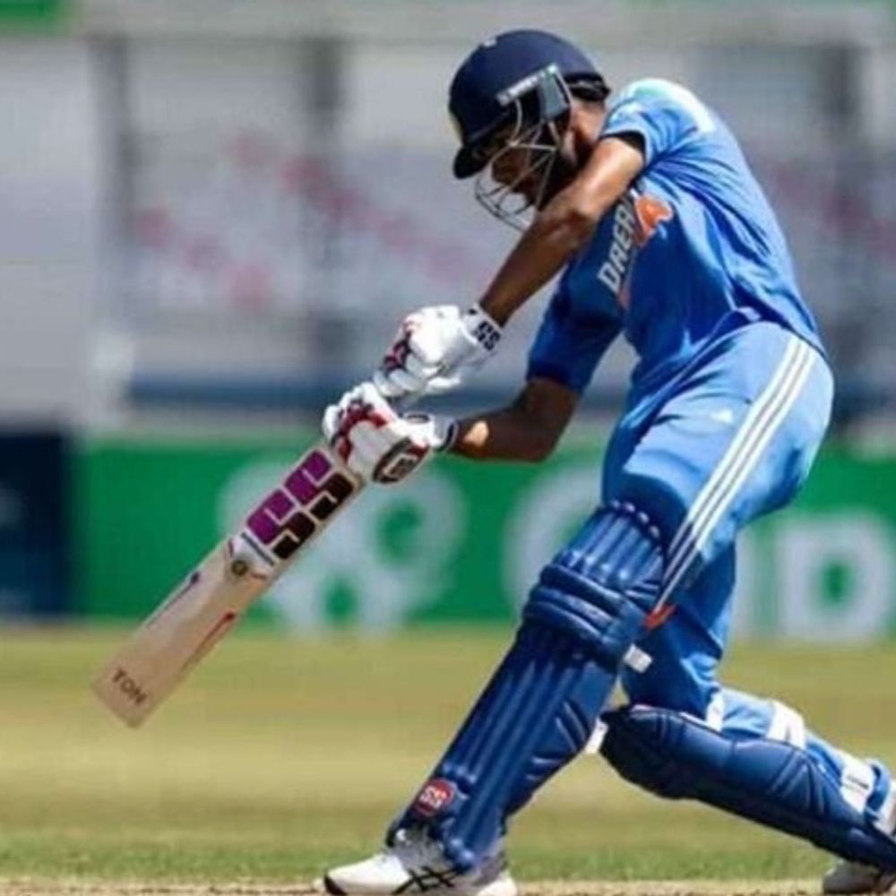 U-19 वर्ल्ड कप फाइनल में हरियाणवी कनिष्क का शानदार प्रदर्शन:आखिरी ओवर में 18 रन बना स्कोर 400 पार पहुंचाया, इंग्लिश कप्तान का विकेट भी चटकाया