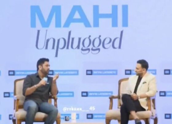 धोनी बोले- भारत की यह टीम सबसे खतरनाक:रोहित-कोहली के लिए कहा, उम्र पैमाना नहीं; ओस से सबसे ज्यादा नफरत