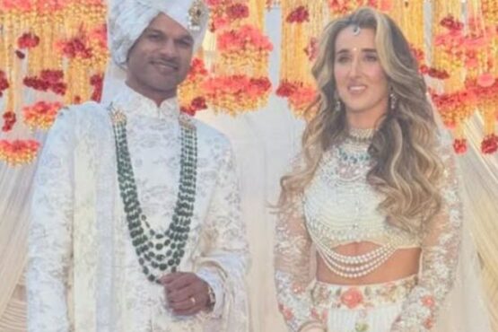 शिखर धवन ने गर्लफ्रेंड सोफी शाइन से शादी की:युजवेंद्र चहल ने बारात में डांस किया; क्रिकेटर ने 2023 में पहली पत्नी से तलाक लिया था