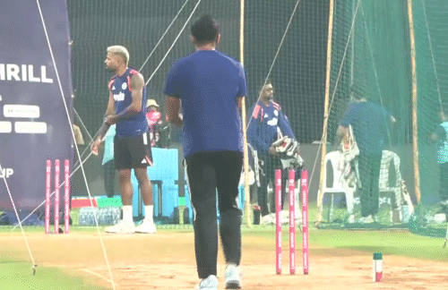 चंद्रग्रहण की वजह से भारत ने देरी से ट्रेनिंग की:वानखेड़े में 6 से 9 बजे का शेड्यूल तय था, खिलाड़ी 7:20 बजे मैदान पर पहुंचे