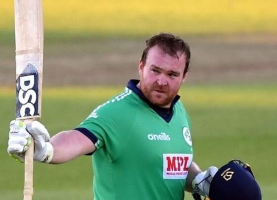 पॉल स्टर्लिंग ने आयरलैंड टी-20 टीम की कप्तानी छोड़ी:वनडे में कप्तानी करते रहेंगे, जून में भारत सीरीज खेलेगी टीम