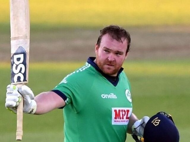 पॉल स्टर्लिंग ने आयरलैंड टी-20 टीम की कप्तानी छोड़ी:वनडे में कप्तानी करते रहेंगे, जून में भारत सीरीज खेलेगी टीम