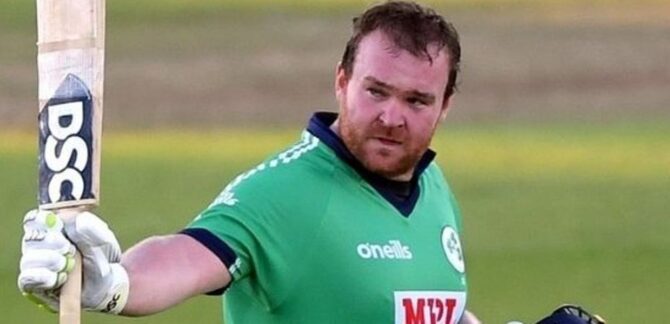 पॉल स्टर्लिंग ने आयरलैंड टी-20 टीम की कप्तानी छोड़ी:वनडे में कप्तानी करते रहेंगे, जून में भारत सीरीज खेलेगी टीम