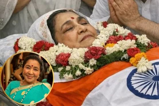Asha Bhosle Death: तिरंगे में लिपटा पार्थिव शरीर, पोती का रो-रोकर बुरा हाल, आज शिवाजी पार्क में होगा अंतिम संस्कार