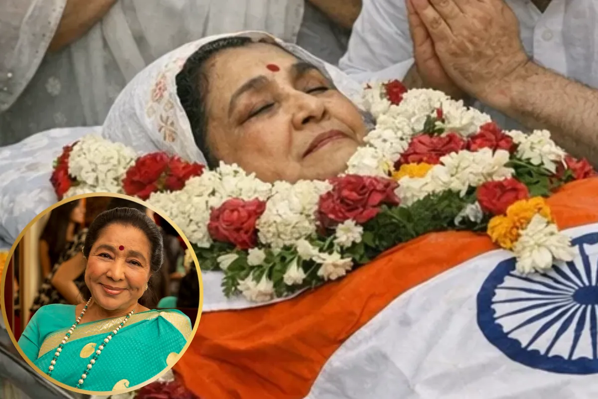 Asha Bhosle Death: तिरंगे में लिपटा पार्थिव शरीर, पोती का रो-रोकर बुरा हाल, आज शिवाजी पार्क में होगा अंतिम संस्कार