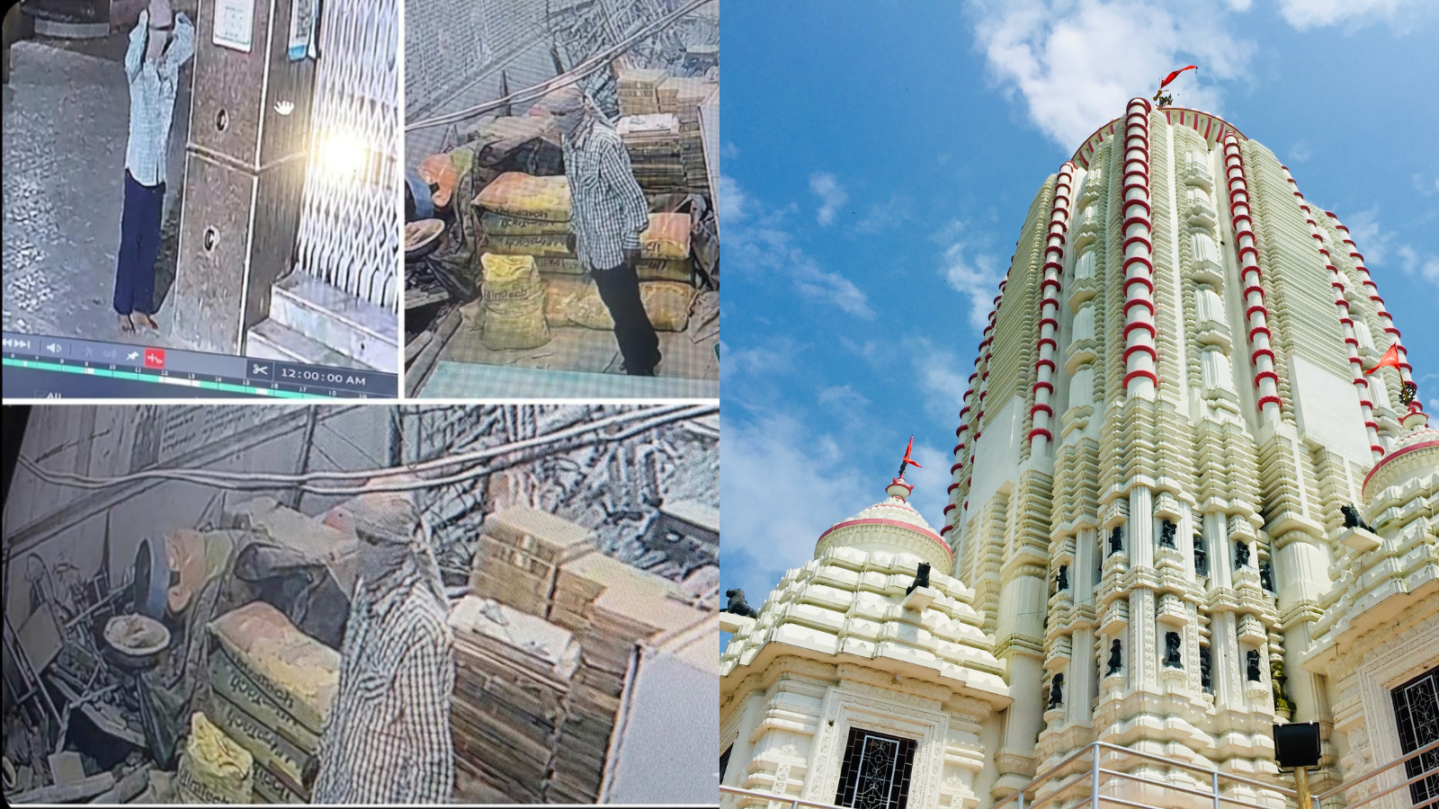 रांची जगन्नाथ मंदिर में गार्ड की हत्या: CCTV में नकाबपोश संदिग्ध कैद, SSP ने संभाली जांच