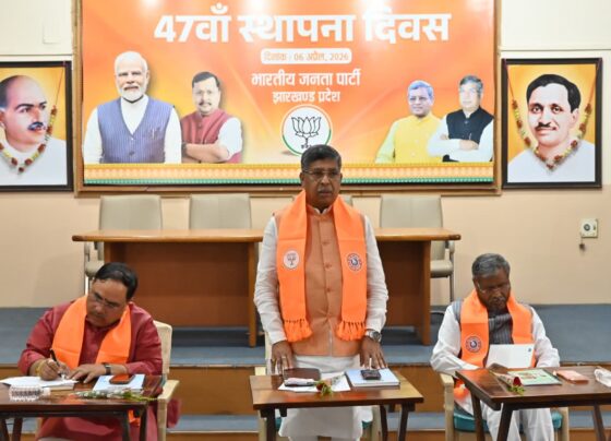 झारखंड बीजेपी की बड़ी बैठक: 2029 विधानसभा जीत का लक्ष्य, डबल इंजन सरकार का संकल्प