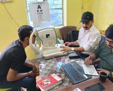 वार्ड नंबर 32, बैंक कॉलोनी में निशुल्क मेडिकल कैंप का आयोजन