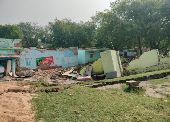 धनबाद में फिर भू-धंसान: 10 घर जमींदोज, 4 घायल, एक की हालत गंभीर