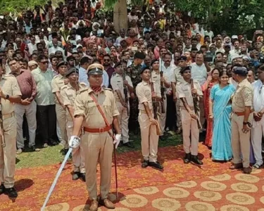 पूर्व विधायक माधव लाल सिंह को राजकीय सम्मान के साथ अंतिम विदाई, हजारों लोगों ने दी श्रद्धांजलि