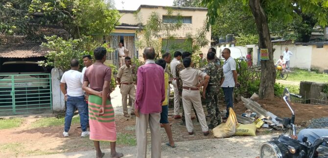जमशेदपुर में ट्रिपल मर्डर से सनसनी: पत्नी, बेटी और बेटे की हत्या के बाद आरोपी ने खुद पुलिस को किया फोन