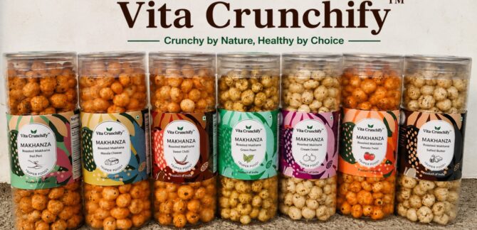 रांची का ‘Vita Crunchify’ बना हेल्दी स्नैकिंग का नया नाम, मखाना प्रोडक्ट्स की देशभर में बढ़ रही मांग
