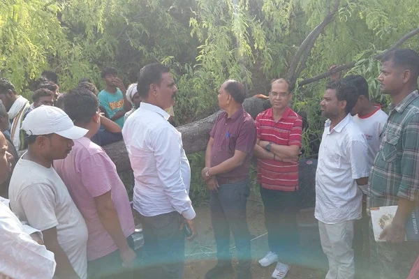 लातेहार में तेज तूफान का कहर: घर पर पेड़ गिरने से महिला की मौत, परिवार सदमे में
