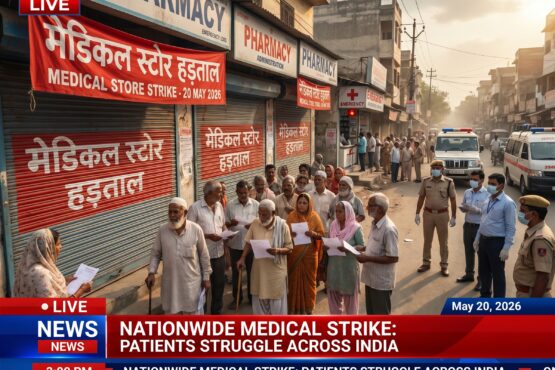 20 मई को देशभर में मेडिकल दुकानों की हड़ताल, दवा संकट रोकने के लिए केंद्र सरकार अलर्ट