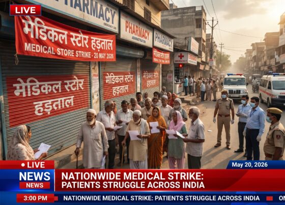 20 मई को देशभर में मेडिकल दुकानों की हड़ताल, दवा संकट रोकने के लिए केंद्र सरकार अलर्ट